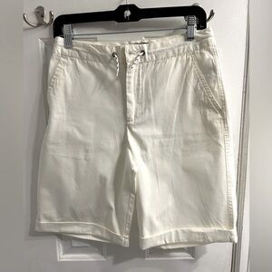 Last Chance! Polo Ralph Lauren White Bermuda Shorts Sz 16